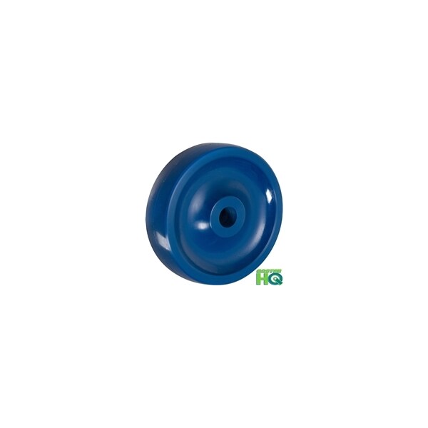 8"x2" BLUE SOLID POLYURETHANE (NON MARKING) WHEEL, 1,000 LBS CAPACI